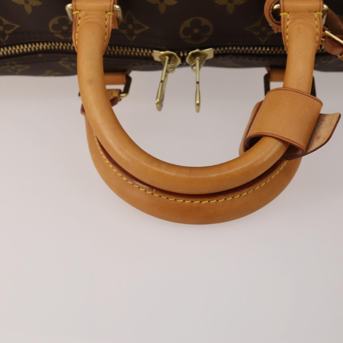 LOUIS VUITTON Monogram Keepall Bandouliere 45 Boston Bag M41418 LV Auth 199045A