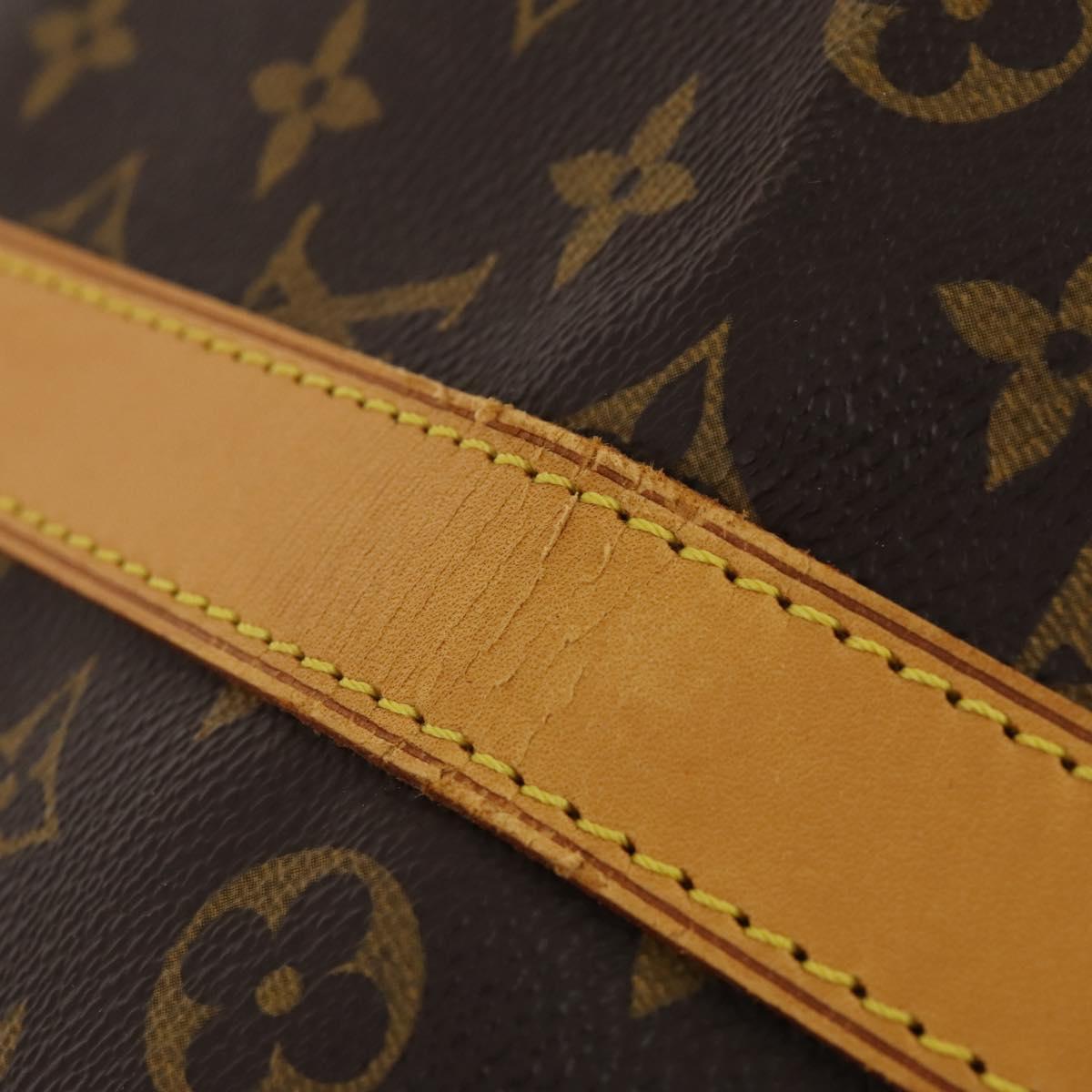 LOUIS VUITTON Monogram Keepall 55 Boston Bag M41424 LV Auth 199046A