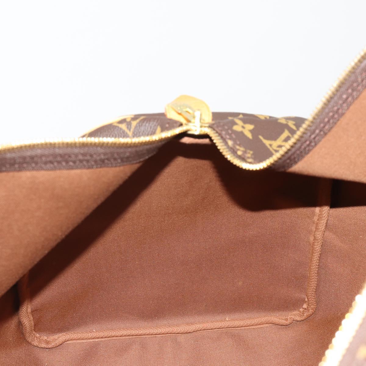LOUIS VUITTON Monogram Keepall 55 Boston Bag M41424 LV Auth 199046A