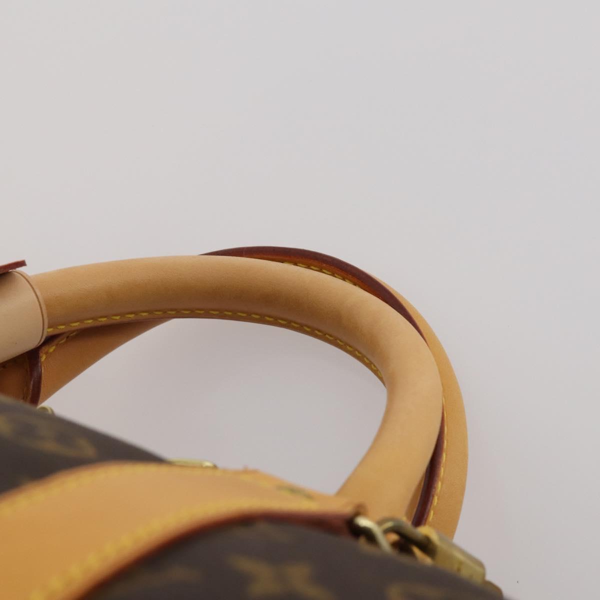 LOUIS VUITTON Monogram Keepall 55 Boston Bag M41424 LV Auth 199046A