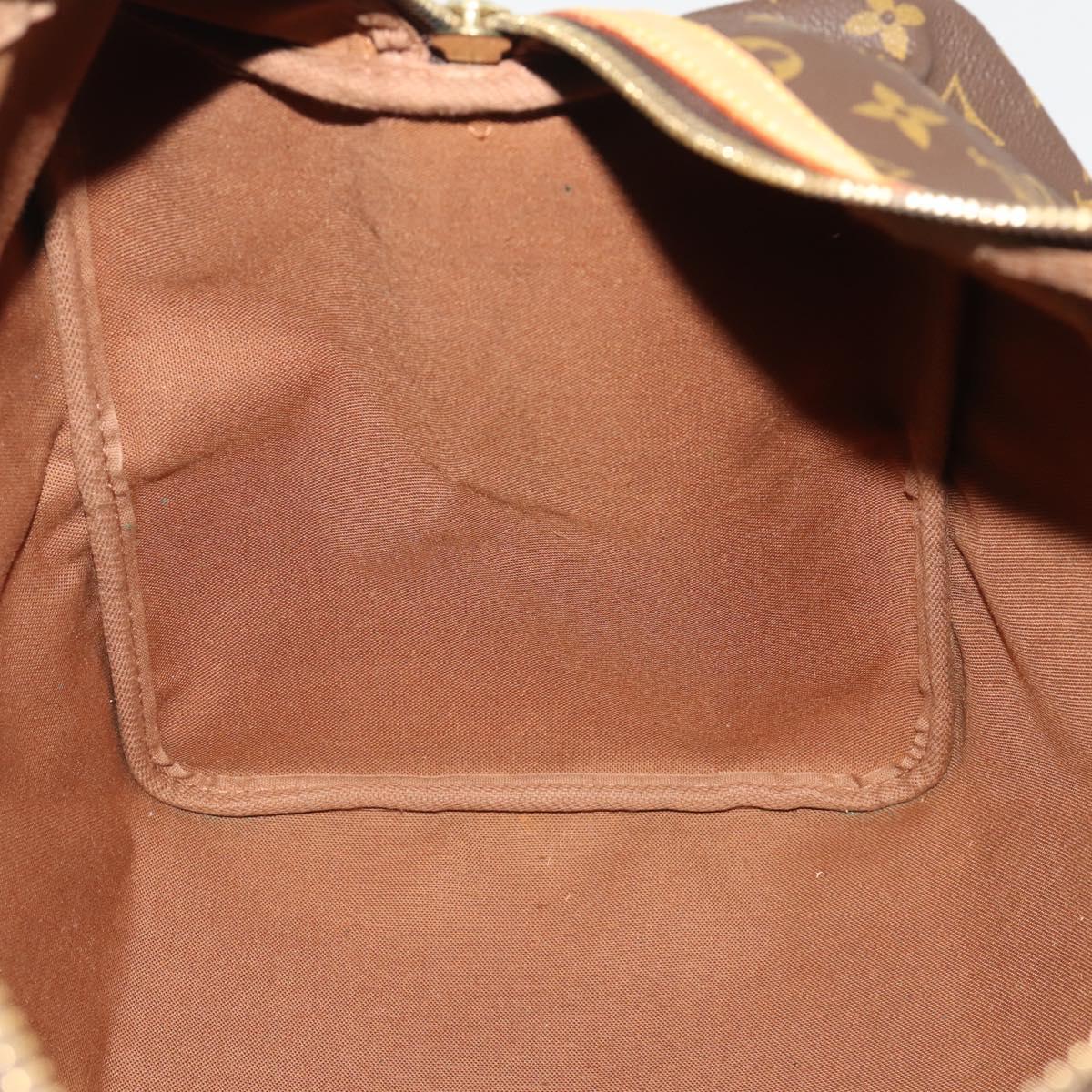 LOUIS VUITTON Monogram Sac Souple 45 Boston Bag M41624 LV Auth 199047A