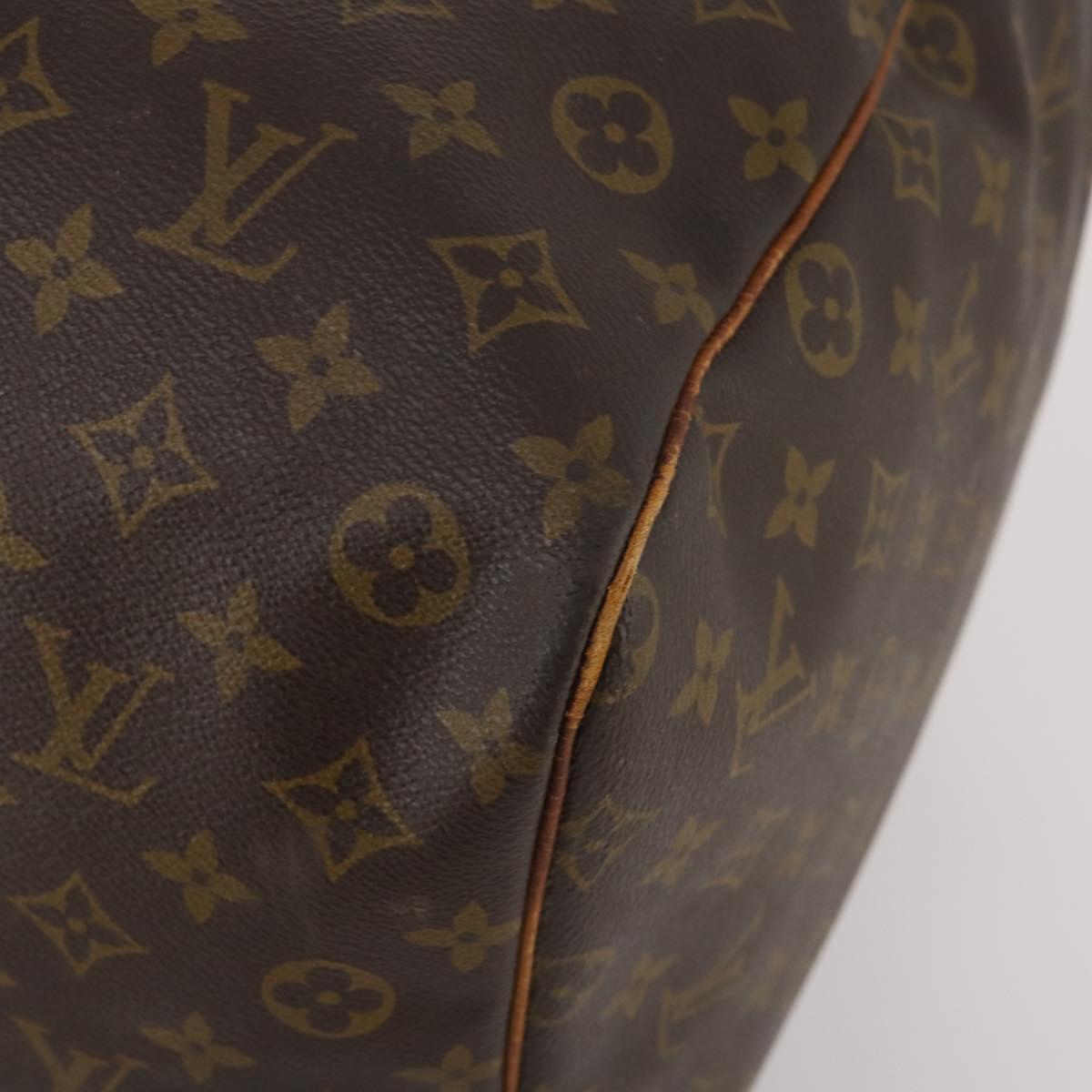 LOUIS VUITTON Monogram Keepall 60 Boston Bag M41422 LV Auth 199048