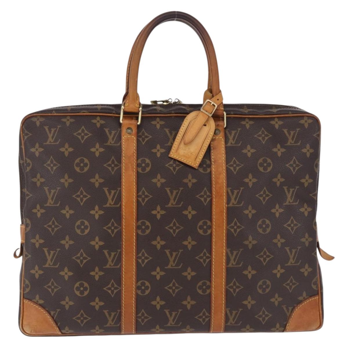 LOUIS VUITTON Monogram Porte Documents Voyage Business Bag M53361 LV Auth 199050