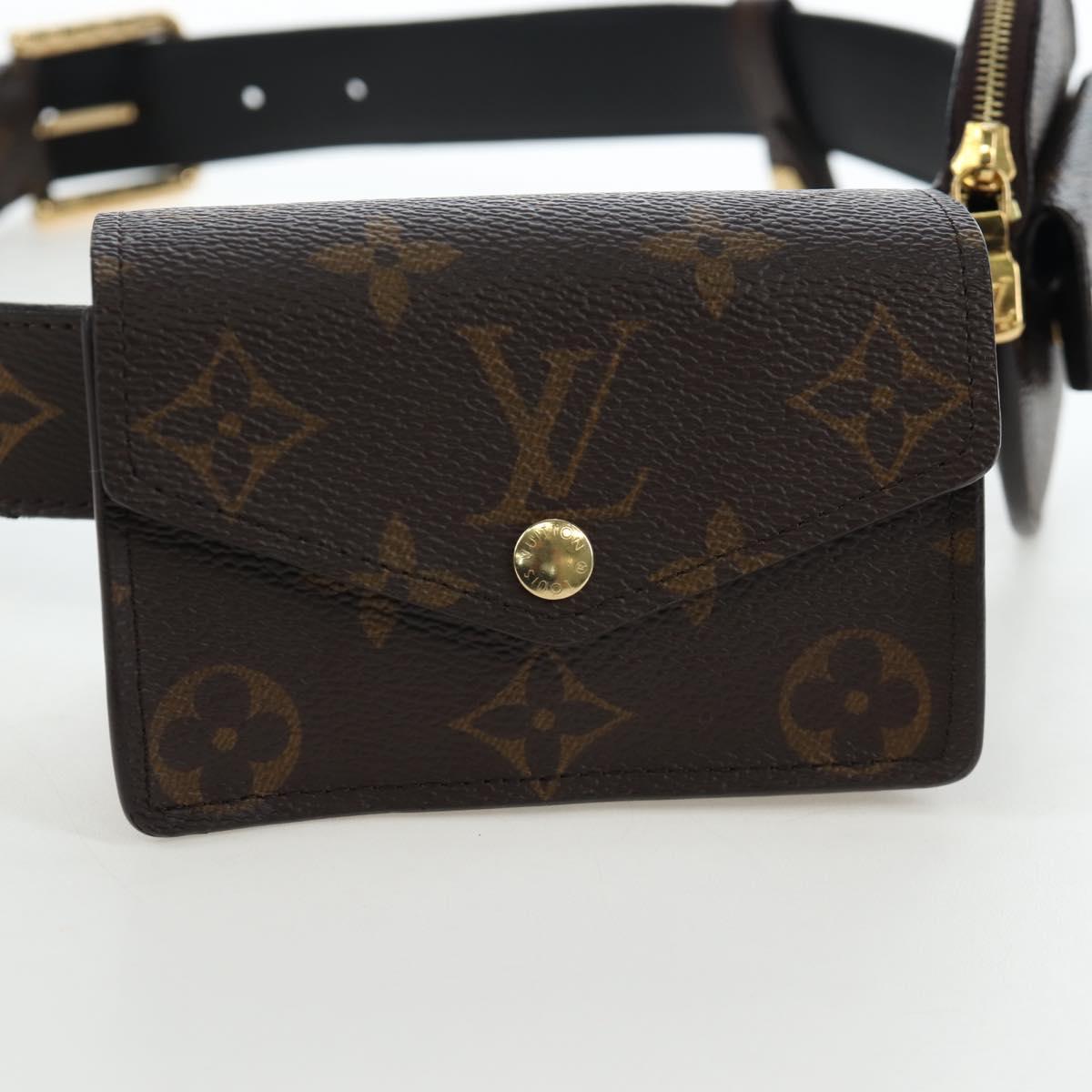 LOUIS VUITTON Monogram Ceinture Daily Waist Bag M0236 LV Auth 199062M