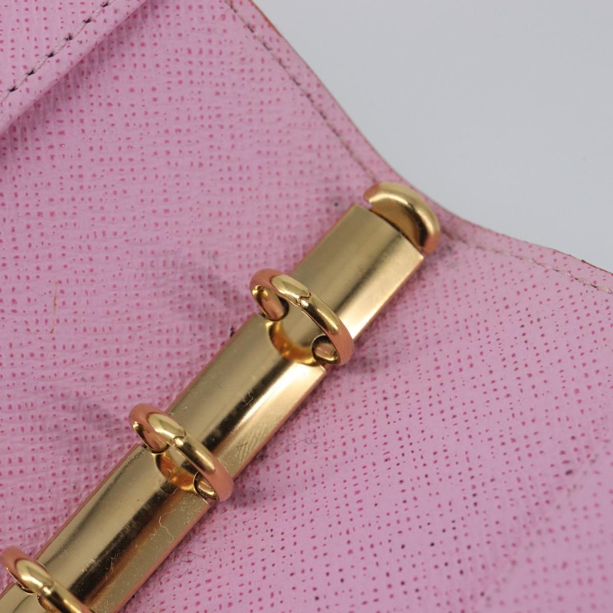 LOUIS VUITTON Monogram Multicolor Agenda PM Cover White R20896 LV Auth 199066