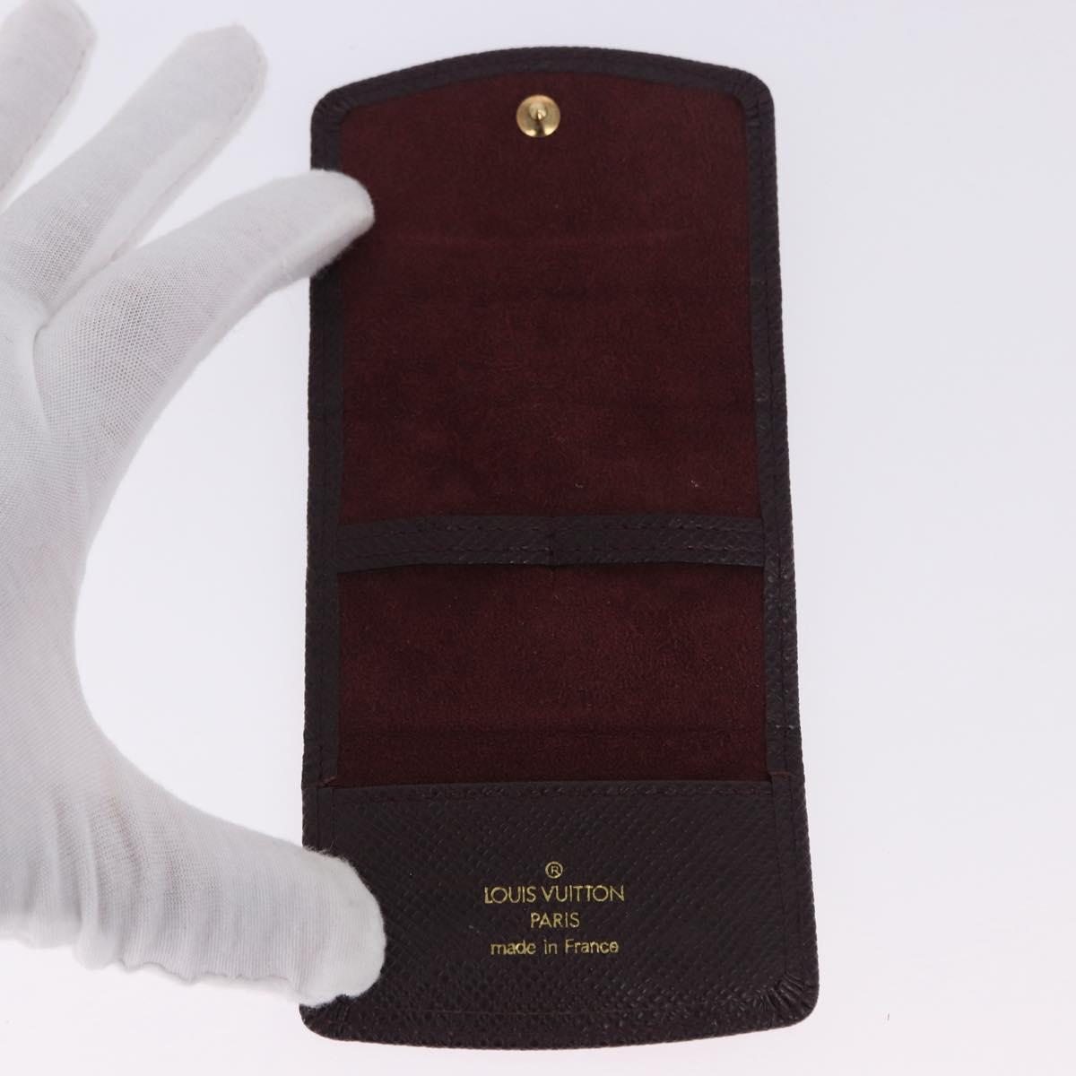 LOUIS VUITTON Boutondu Manchette Cadena & Key Cuffs Ag925 Silver LV Auth 199076V