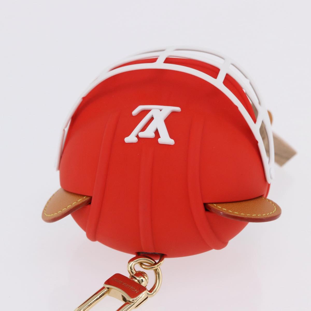 LOUIS VUITTON LV Louis Bear Cricket Bag Charm Fur Brown M03678 LV Auth 199080SAM