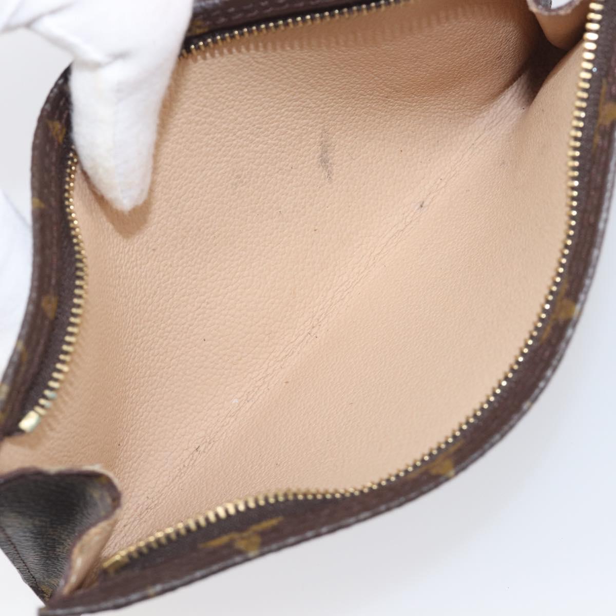 LOUIS VUITTON Monogram Bucket GM Accessory Pouch LV Auth 199081
