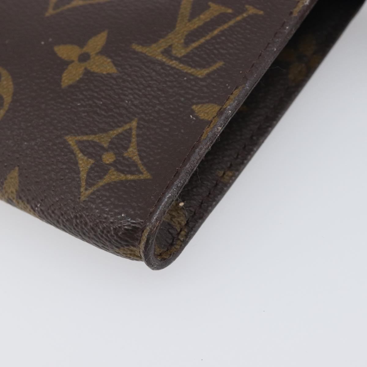 LOUIS VUITTON Monogram Bucket GM Accessory Pouch LV Auth 199081