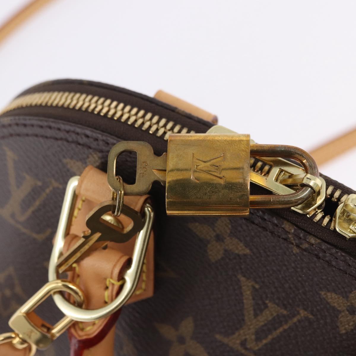 LOUIS VUITTON Monogram Alma BB Hand Bag 2way M53152 LV Auth 199102SAM
