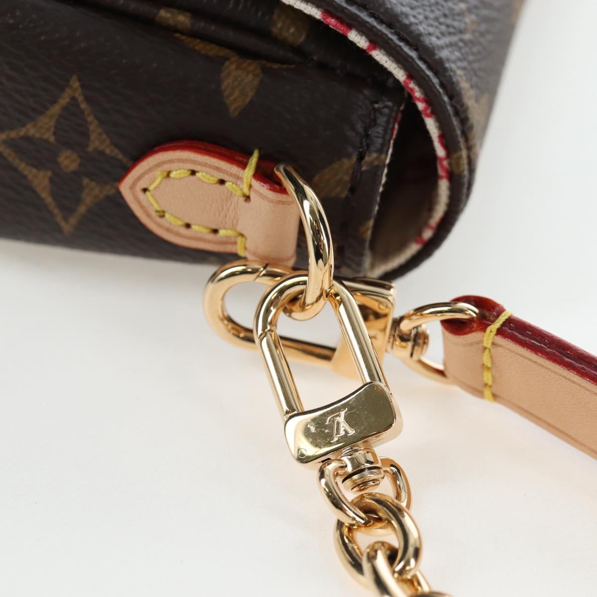 LOUIS VUITTON Monogram Wallet on Chain Ivy Shoulder Bag M15148 LV Auth 199104SM