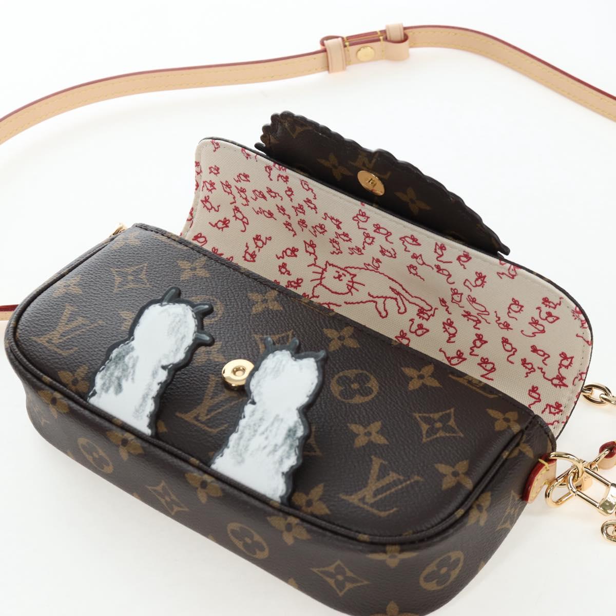 LOUIS VUITTON Monogram Wallet on Chain Ivy Shoulder Bag M15148 LV Auth 199104SM