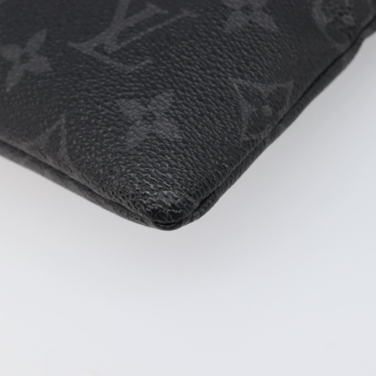 LOUIS VUITTON Monogram Eclipse Fragment iPhone Case M64449 LV Auth 199106V