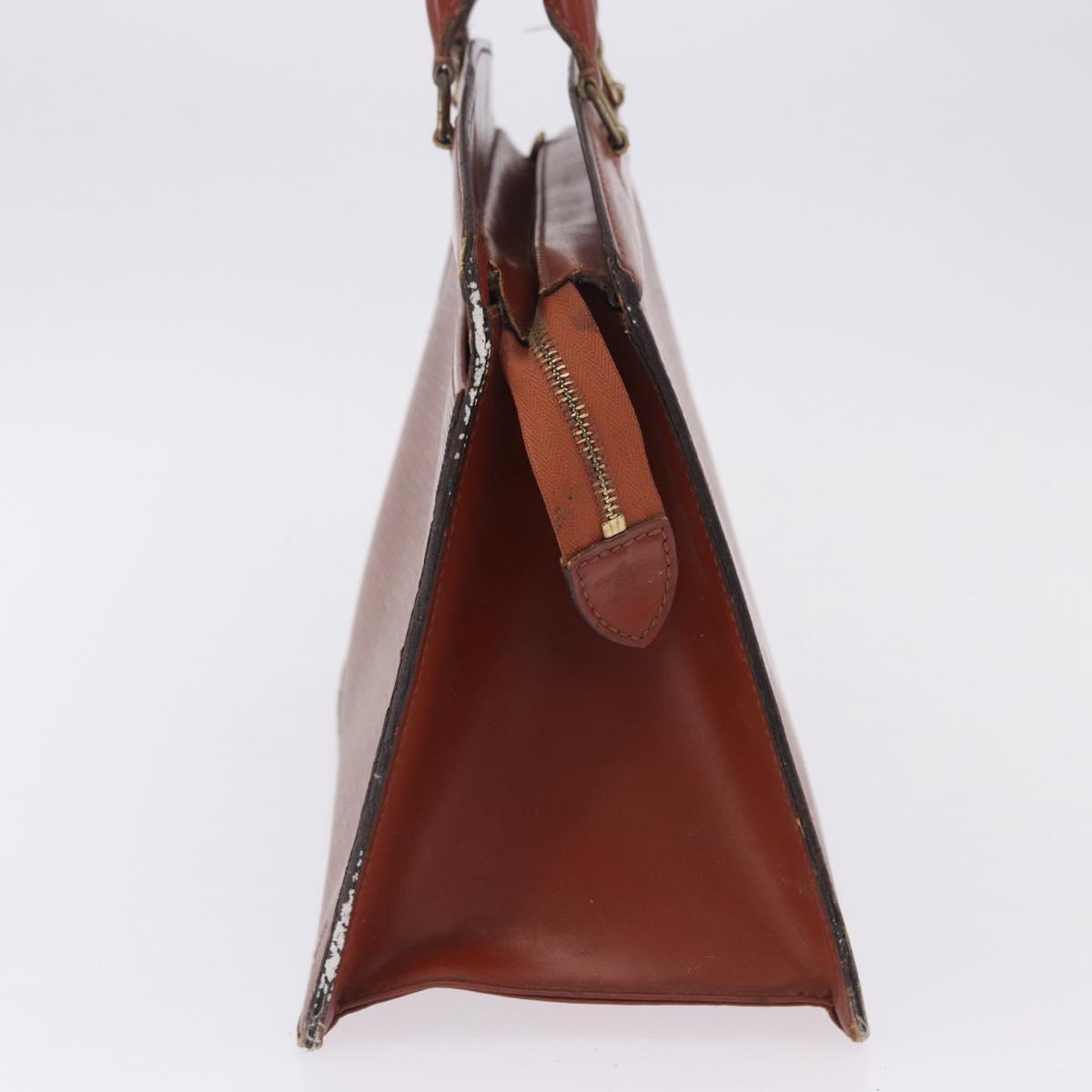 LOUIS VUITTON Epi Riviera Hand Bag Brown M48183 LV Auth 199108