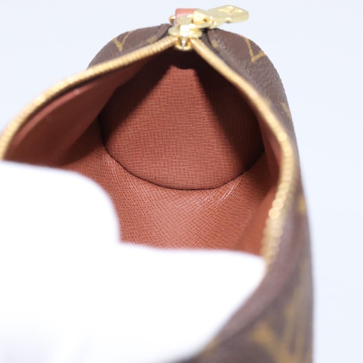 LOUIS VUITTON Monogram Papillon Pouch LV Auth 199143