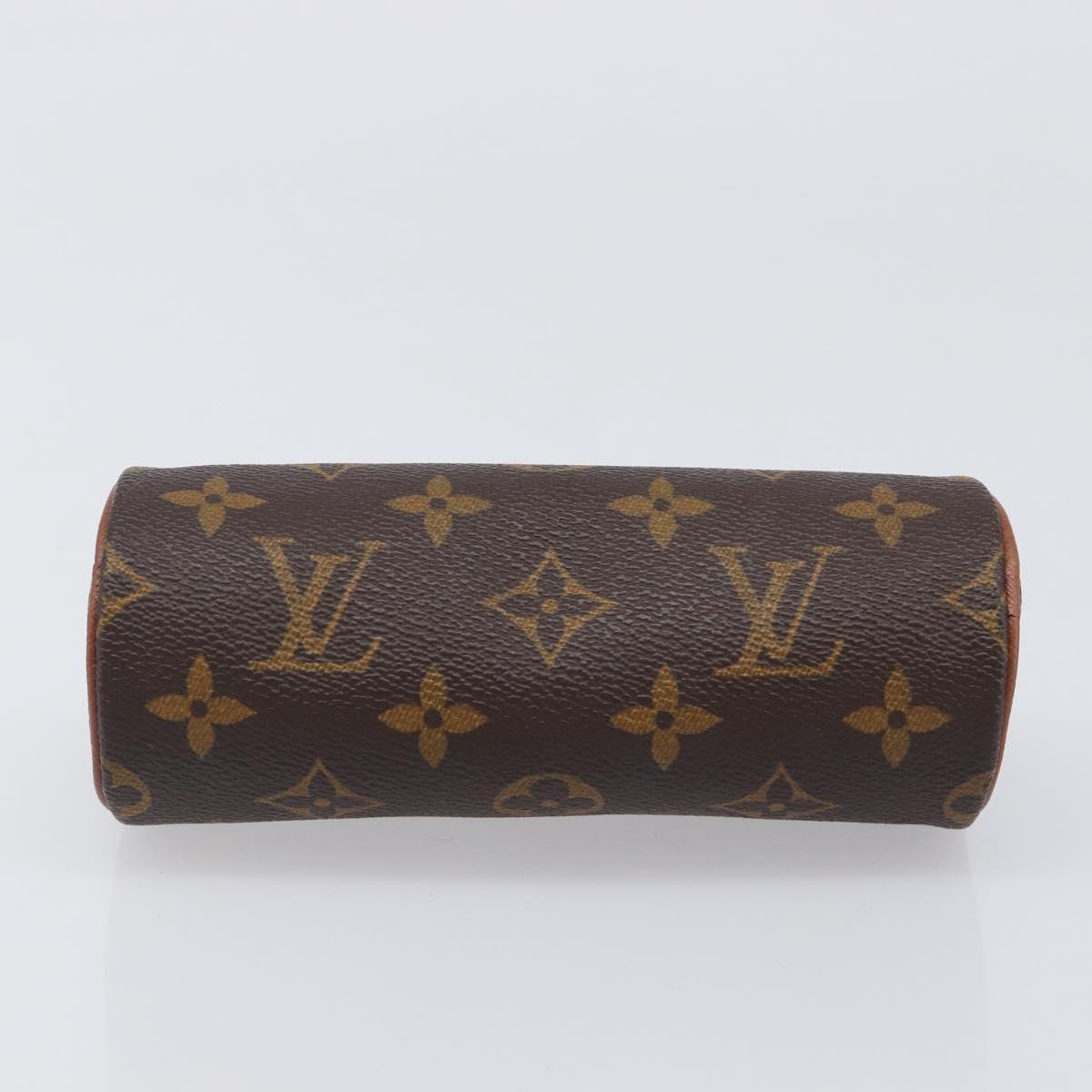 LOUIS VUITTON Monogram Papillon Pouch LV Auth 199149