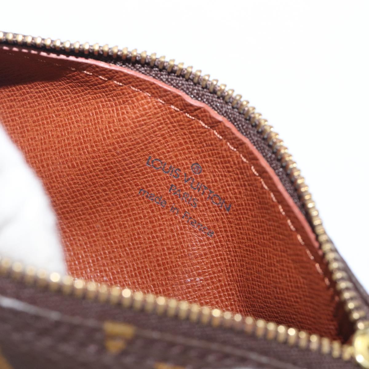 LOUIS VUITTON Monogram Papillon Pouch LV Auth 199149