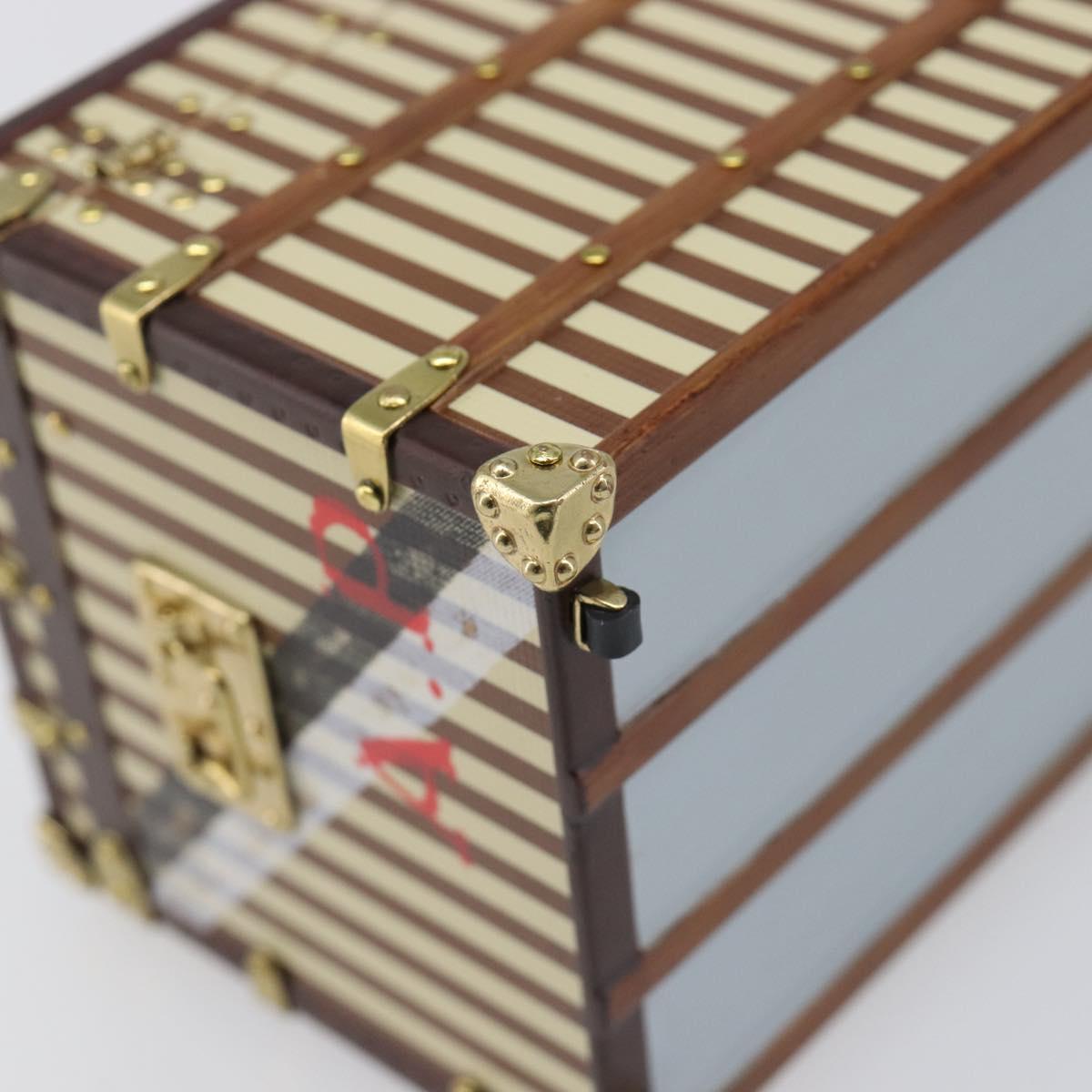 LOUIS VUITTON MALLE COURRIER 1888 Paper Weight Beige Brown M99729 Auth 199165V