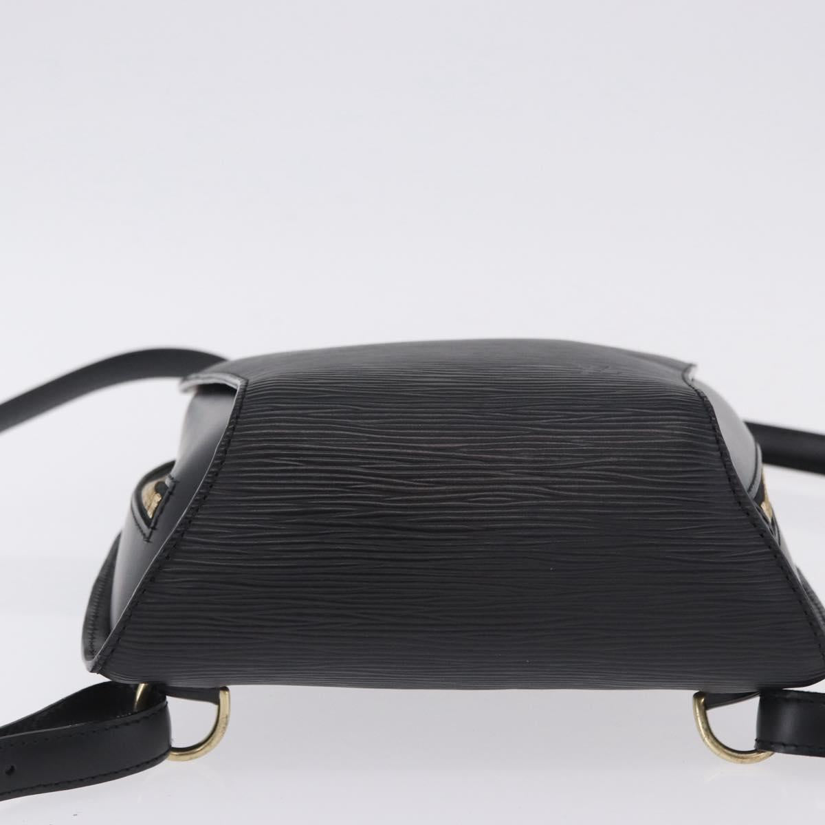 LOUIS VUITTON Epi Mabillon Backpack Black M52232 LV Auth 199173A