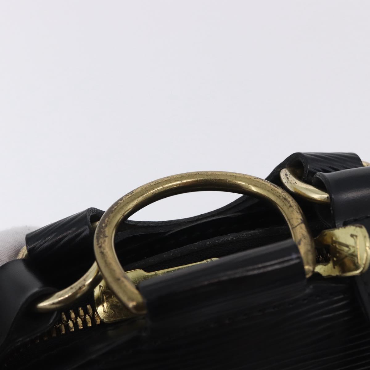 LOUIS VUITTON Epi Mabillon Backpack Black M52232 LV Auth 199173A