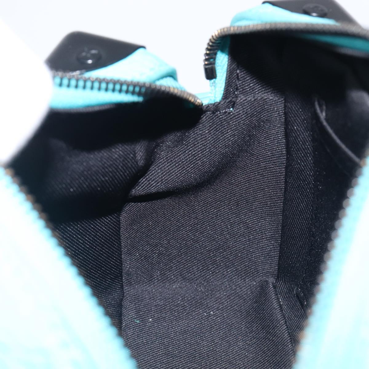 LOUIS VUITTON Mini Soft Trunk Taurillon Leather Blue Black M11673 Auth 199184SAM