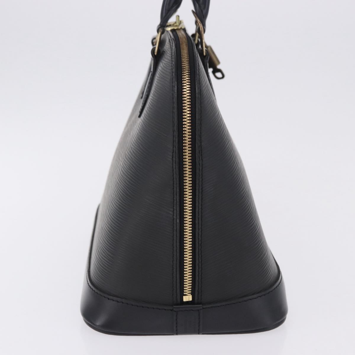 LOUIS VUITTON Epi Alma Hand Bag Noir Black M52142 LV Auth 199187V