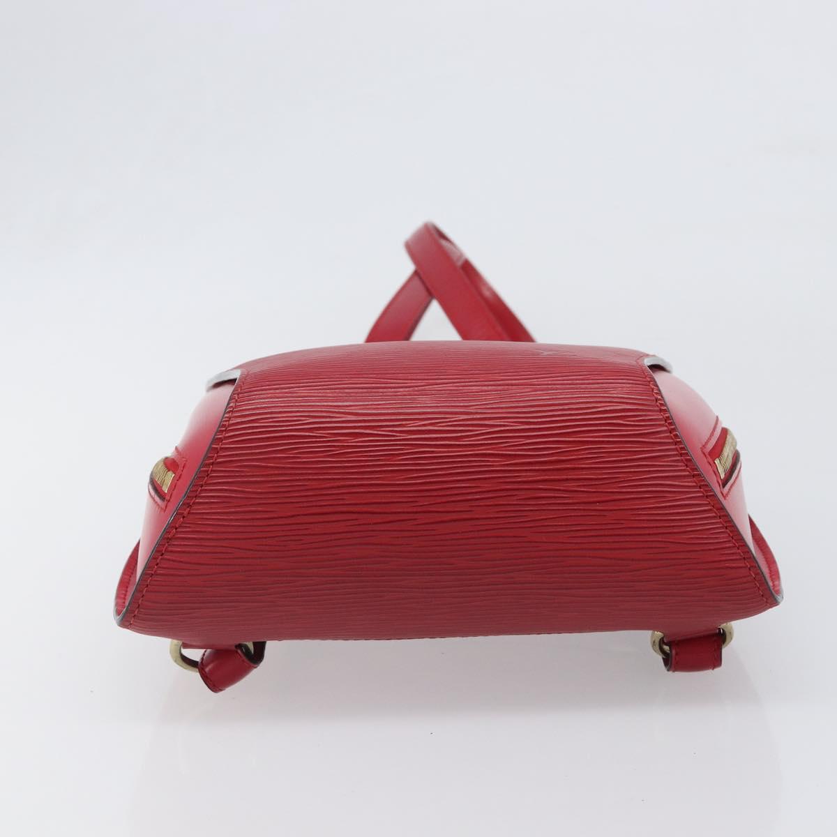 LOUIS VUITTON Epi Mabillon Backpack Castilian Red M52237 LV Auth 199196A