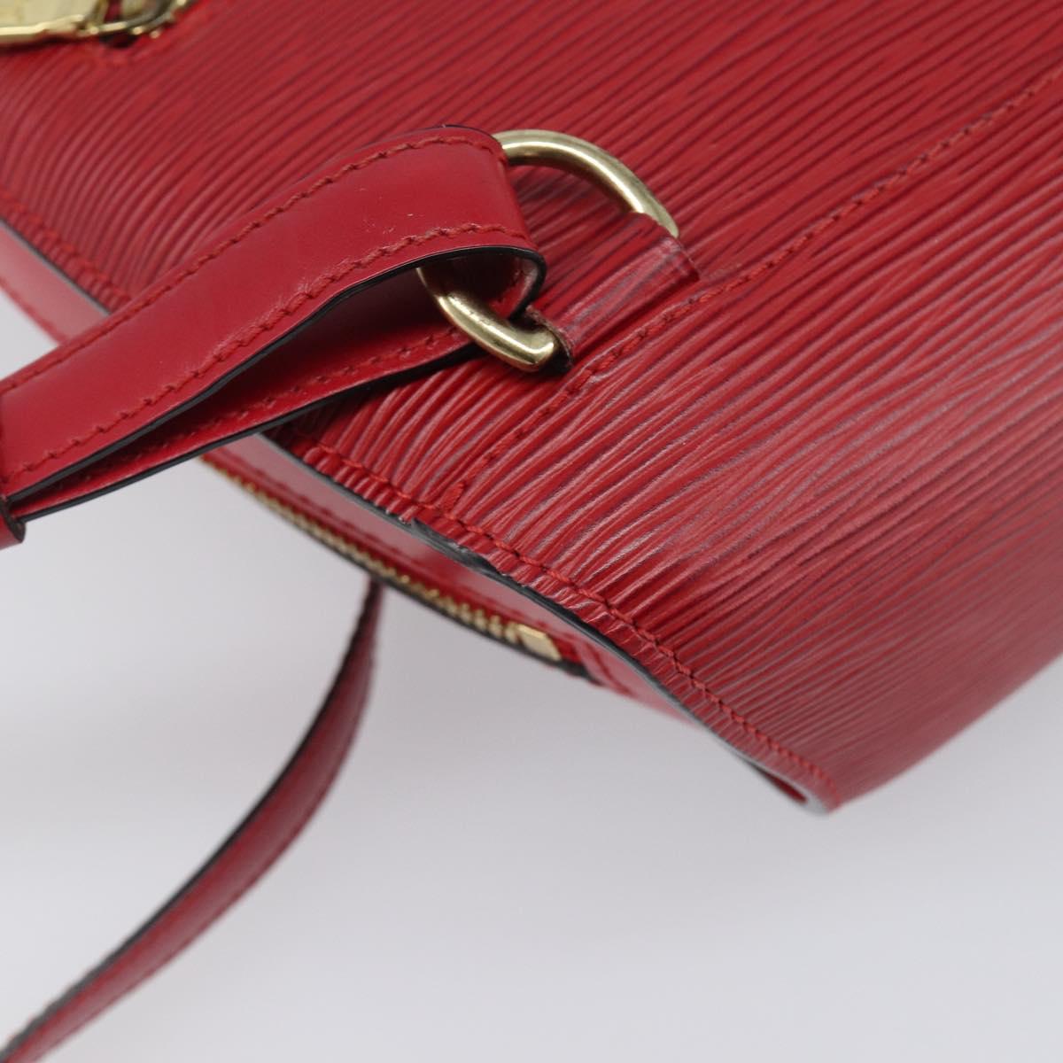 LOUIS VUITTON Epi Mabillon Backpack Castilian Red M52237 LV Auth 199196A