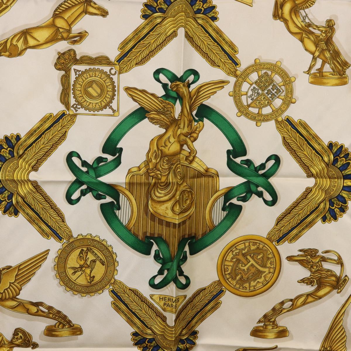 HERMES Carre 90 Scarf Silk Bordeaux Auth 199240