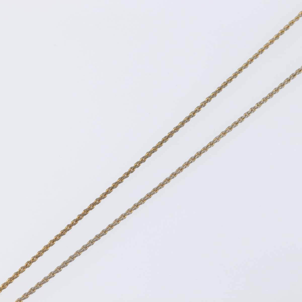 Christian Dior Necklace metal Gold Tone Auth 199265