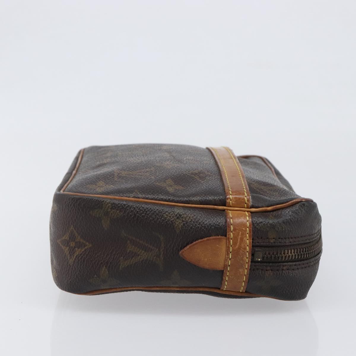 LOUIS VUITTON Monogram Compiegne 23 Clutch Bag M51847 LV Auth 199330