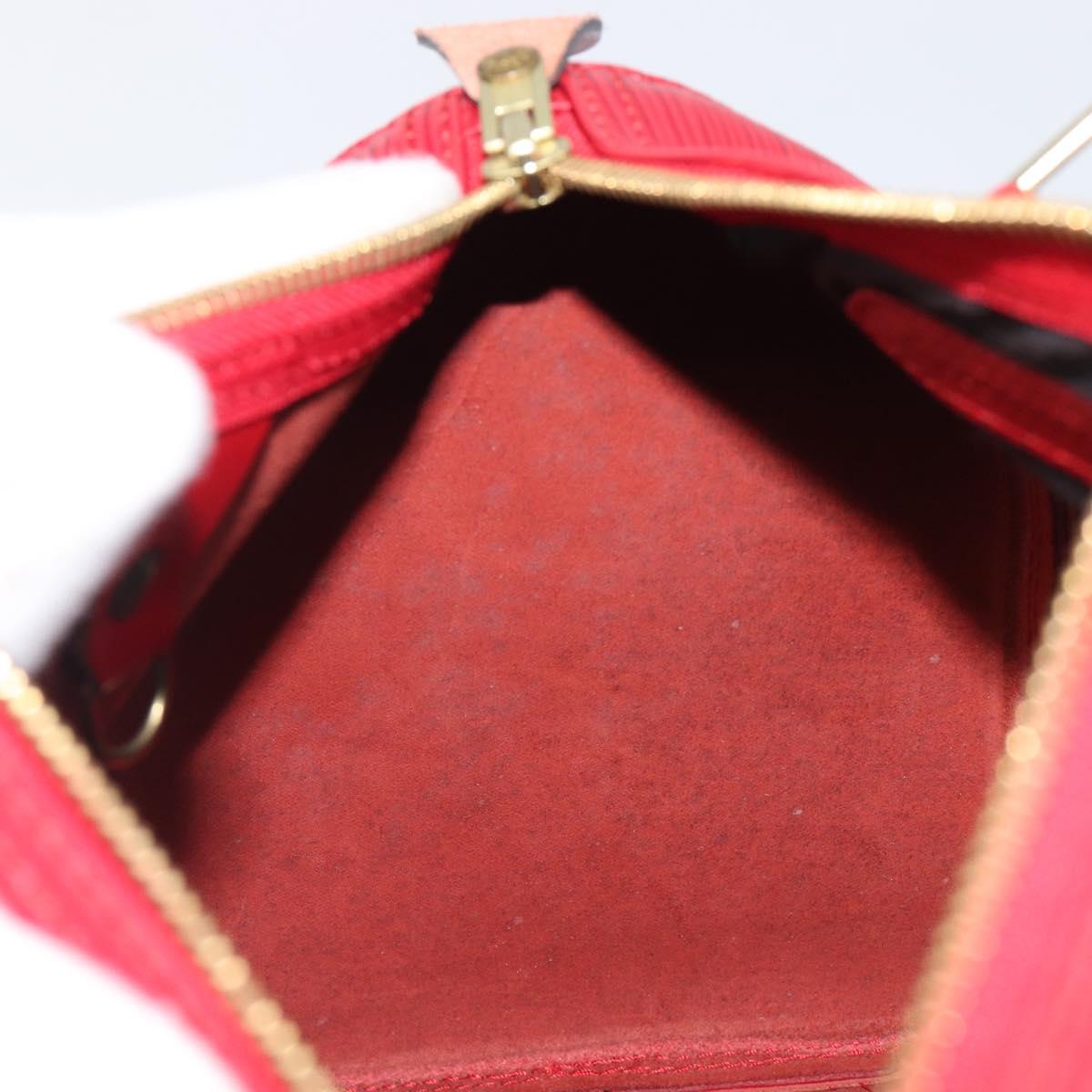 LOUIS VUITTON Epi Speedy 25 Hand Bag Castilian Red M43017 LV Auth 199331V