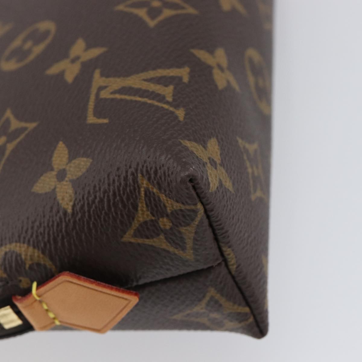LOUIS VUITTON Monogram Pochette Cosmetic GM Pouch M47353 LV Auth 199337A