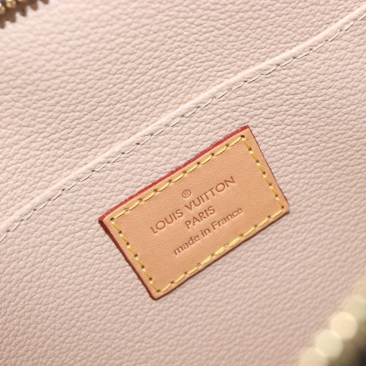 LOUIS VUITTON Monogram Pochette Cosmetic GM Pouch M47353 LV Auth 199337A