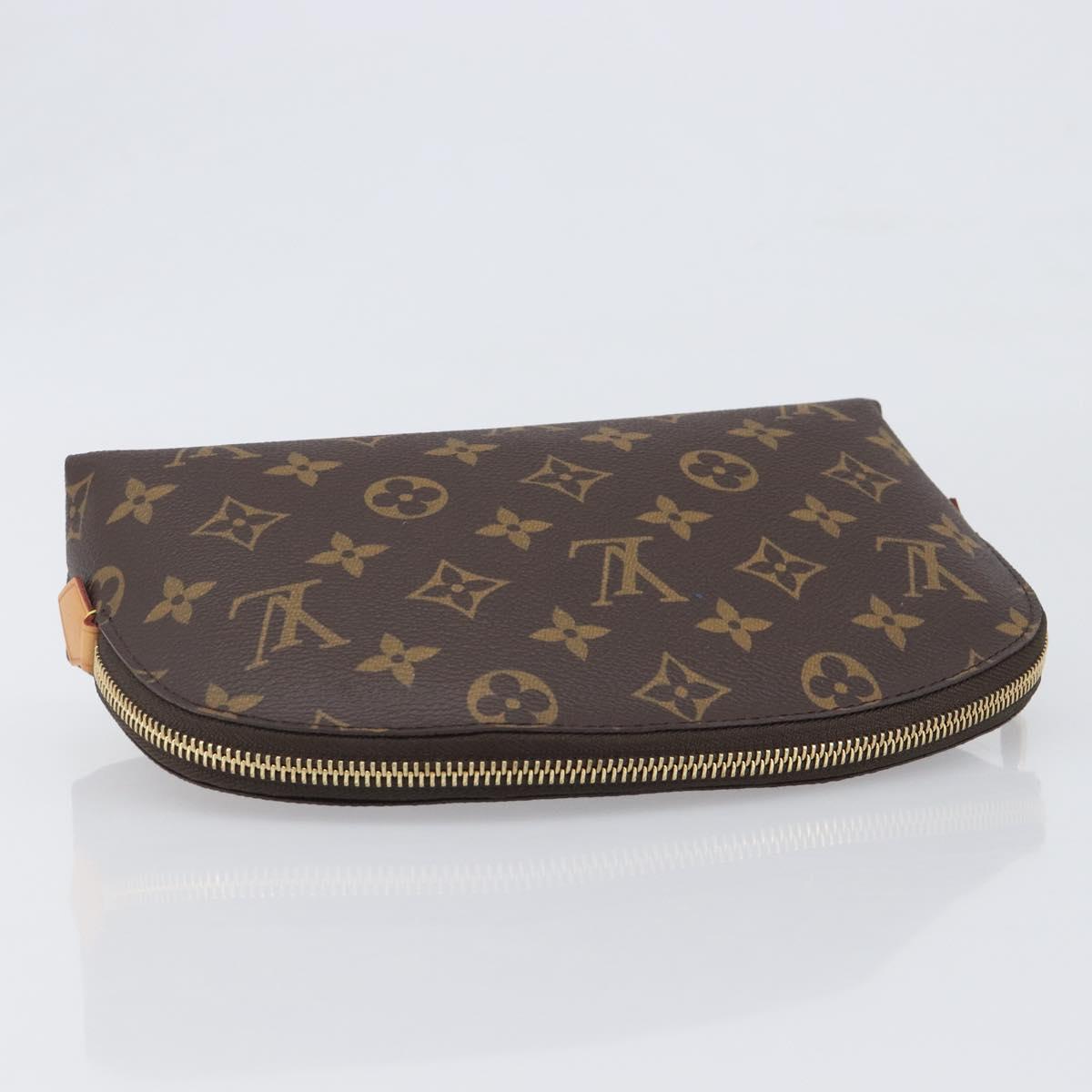 LOUIS VUITTON Monogram Pochette Cosmetic GM Pouch M47353 LV Auth 199337A