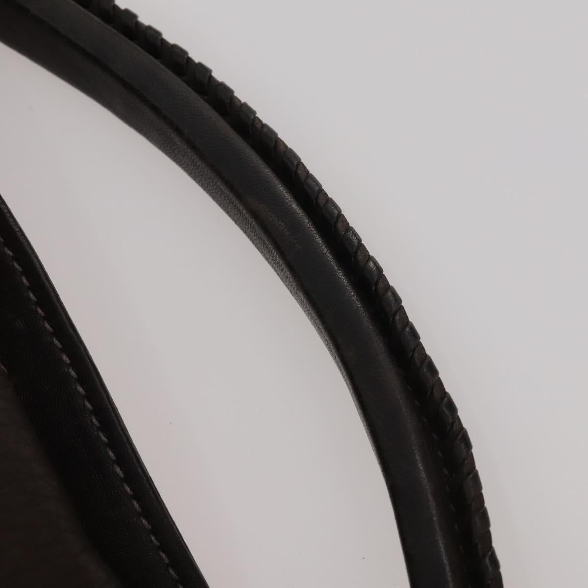 Miu Miu Hand Bag Leather 2way Red Gold Tone Auth 199339A