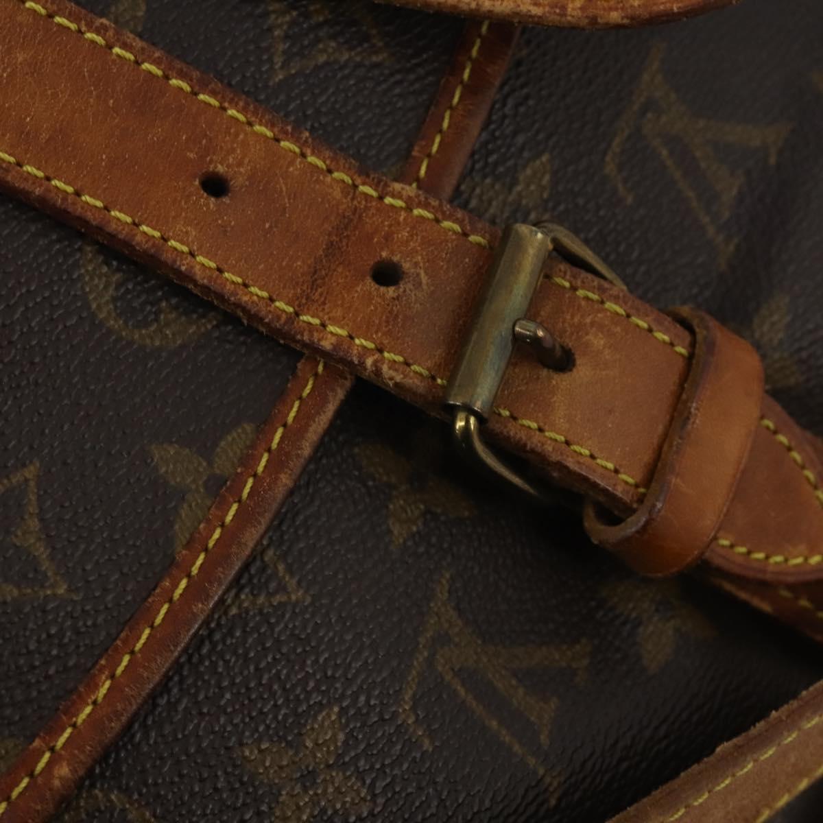 LOUIS VUITTON Monogram Saumur 35 Shoulder Bag M42254 LV Auth 199354