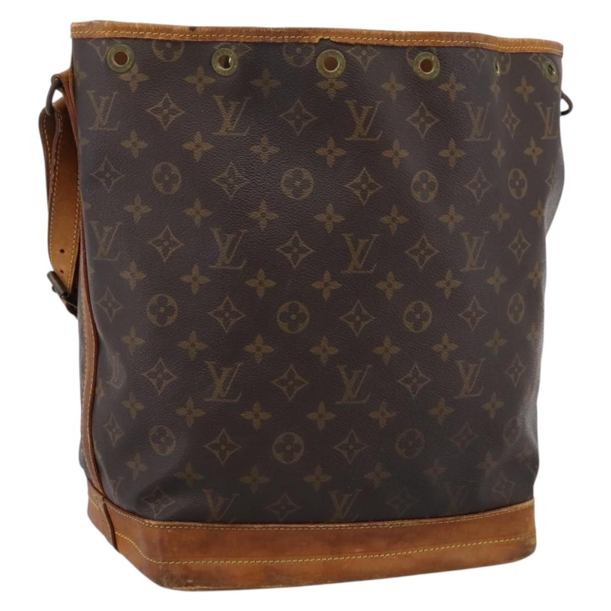 LOUIS VUITTON Monogram Noe Shoulder Bag M42224 LV Auth 199359