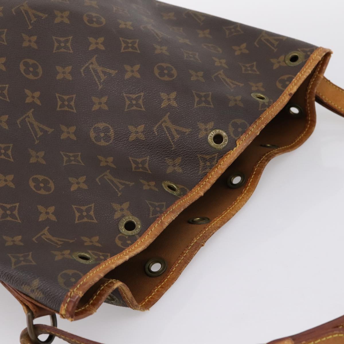 LOUIS VUITTON Monogram Noe Shoulder Bag M42224 LV Auth 199359
