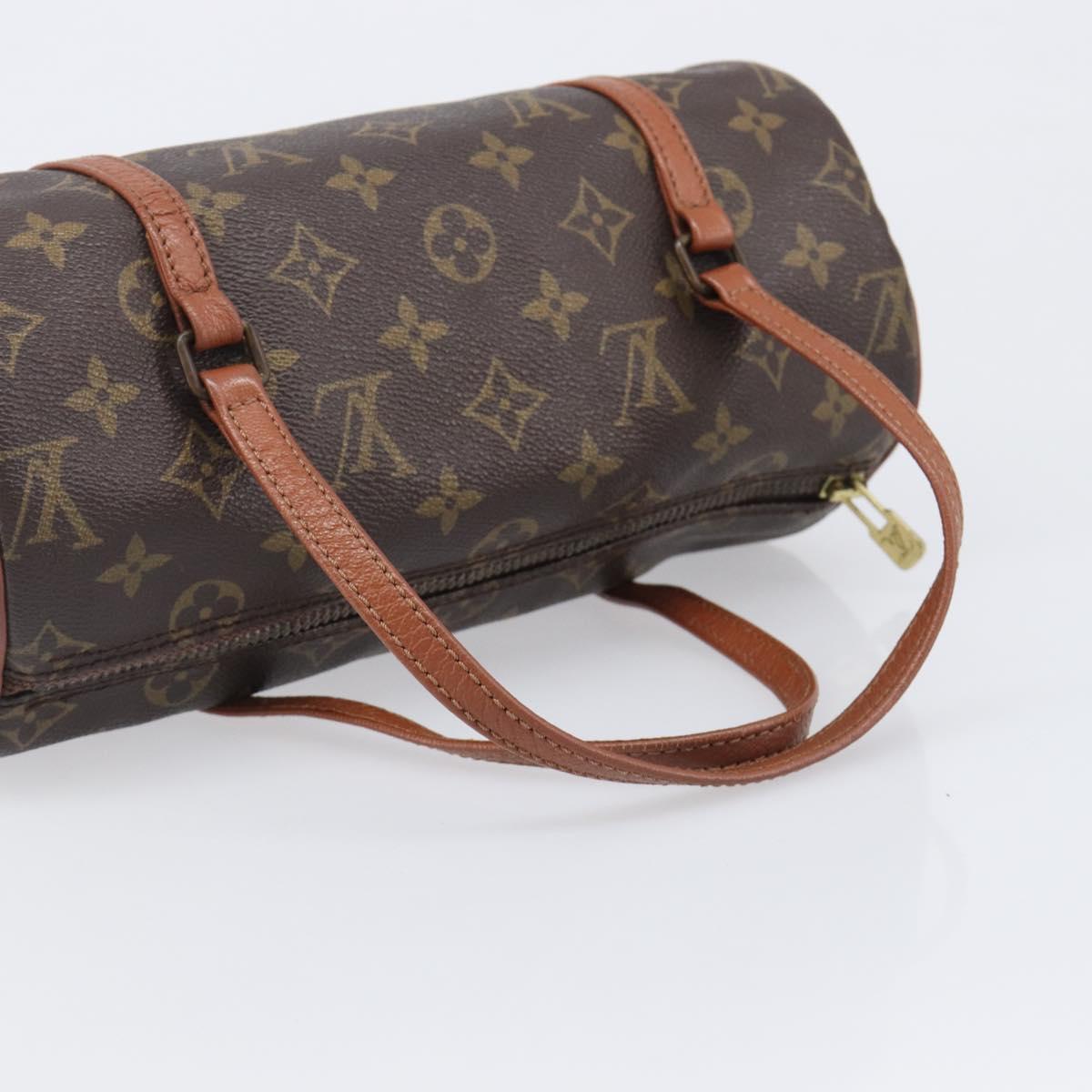 LOUIS VUITTON Monogram Papillon 26 Hand Bag Vintage M51366 LV Auth 199380