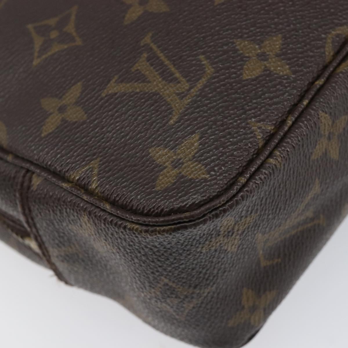 LOUIS VUITTON Monogram Trousse Toilette 23 Clutch Bag M47524 LV Auth 199391