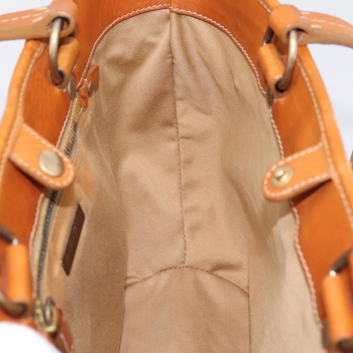 Miu Miu Tote Bag Raffia Beige Gold Auth 199393V
