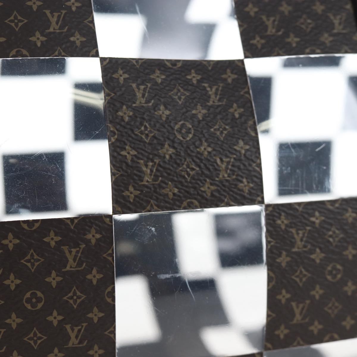 LOUIS VUITTON monogram chess Keepall Bandouliere 50 Bag M20864 LV Auth 199399SM