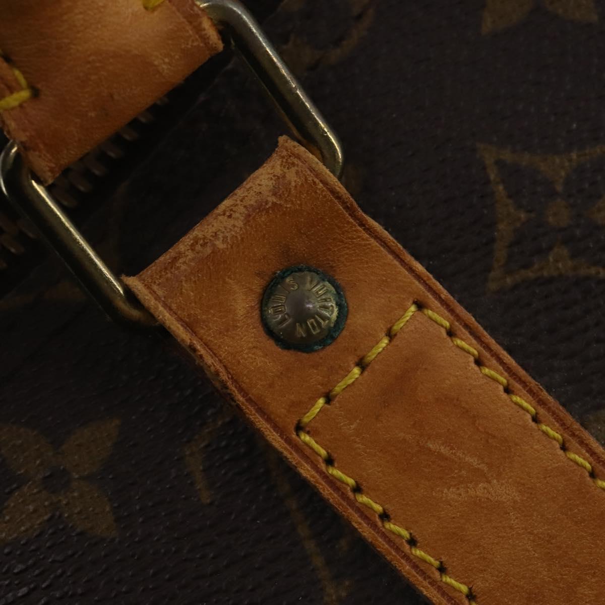 LOUIS VUITTON Monogram Keepall 55 Boston Bag M41424 LV Auth 199400