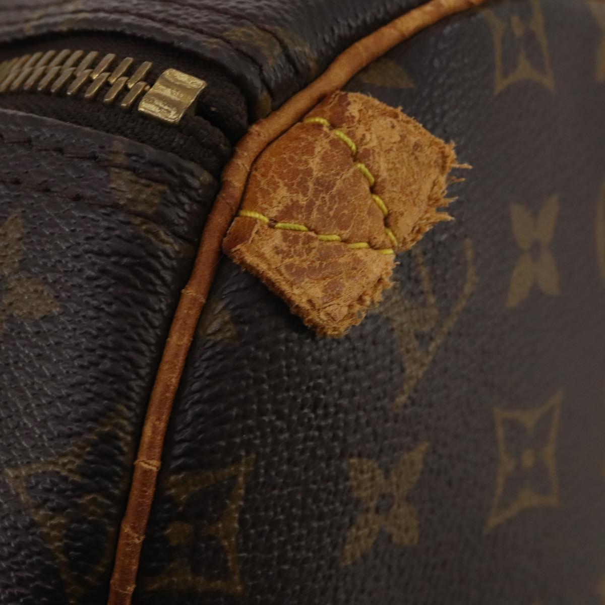LOUIS VUITTON Monogram Keepall 55 Boston Bag M41424 LV Auth 199400