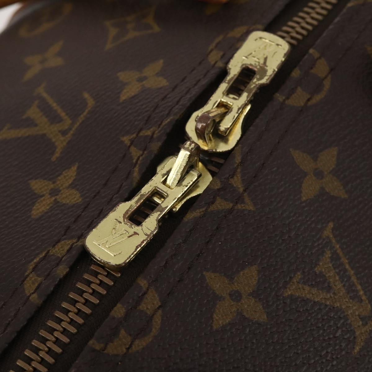 LOUIS VUITTON Monogram Keepall 55 Boston Bag M41424 LV Auth 199400