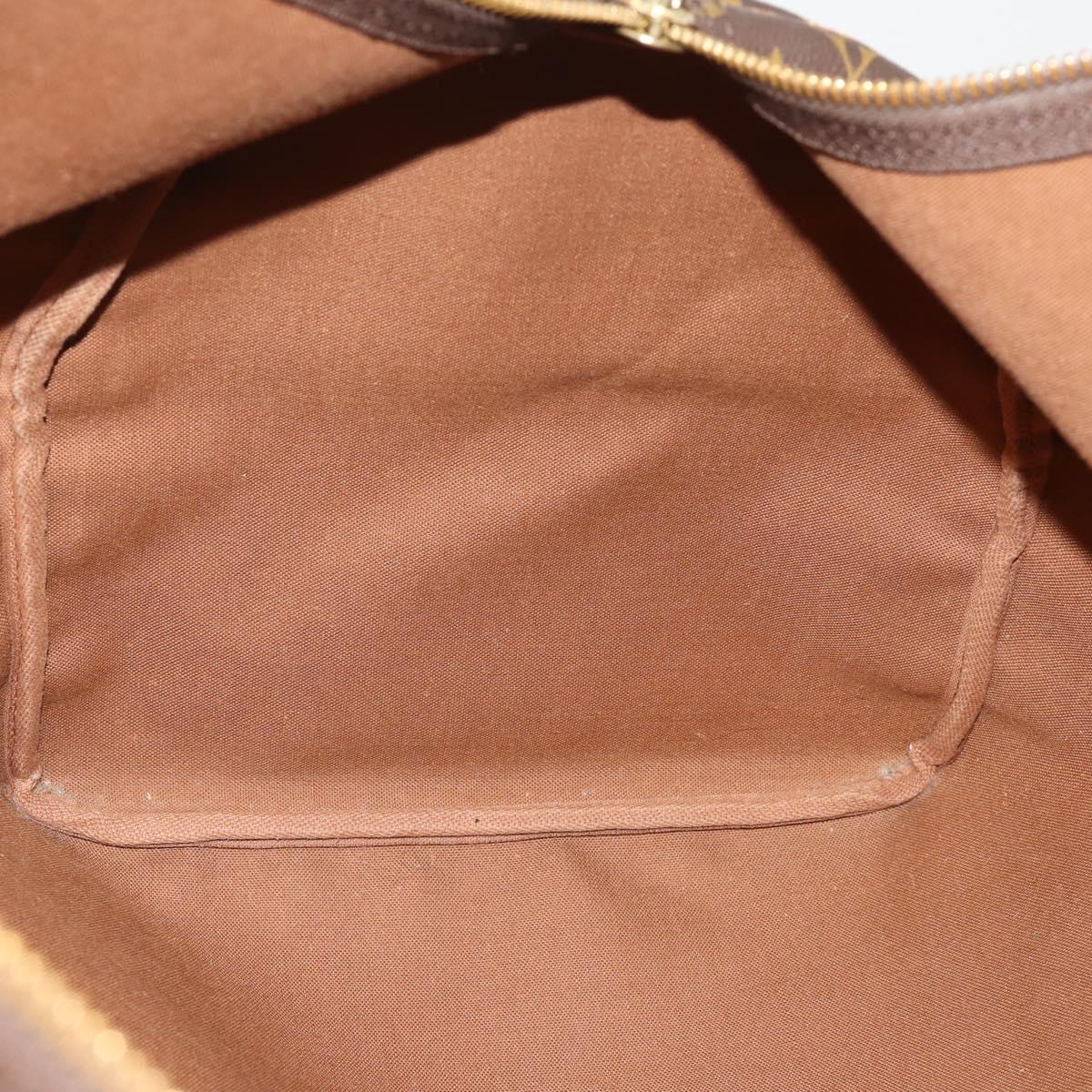LOUIS VUITTON Monogram Keepall 55 Boston Bag M41424 LV Auth 199400