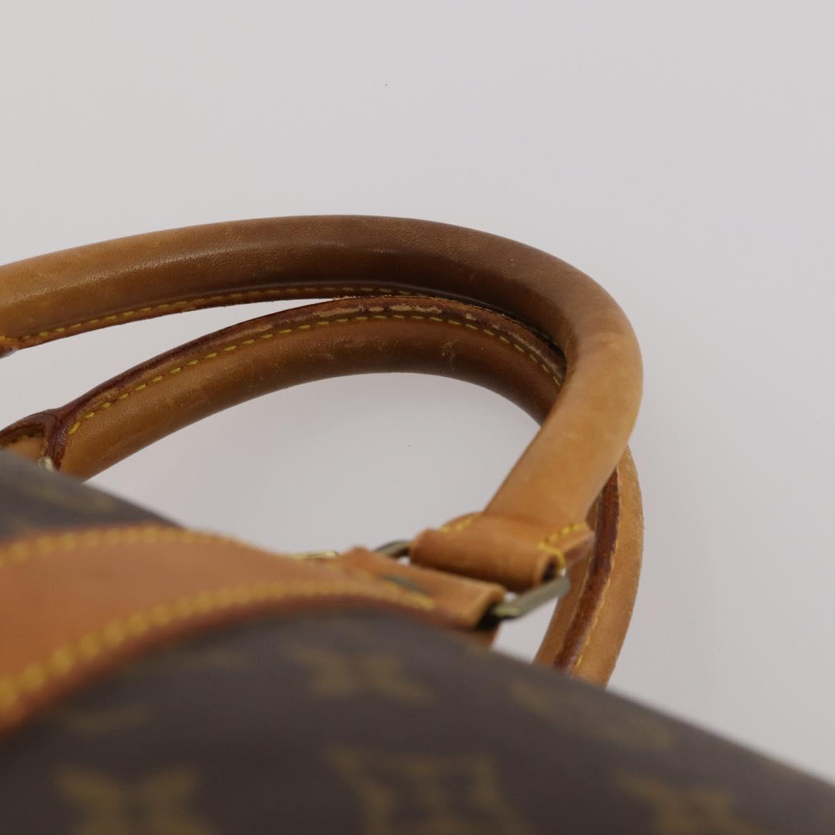 LOUIS VUITTON Monogram Keepall 55 Boston Bag M41424 LV Auth 199400