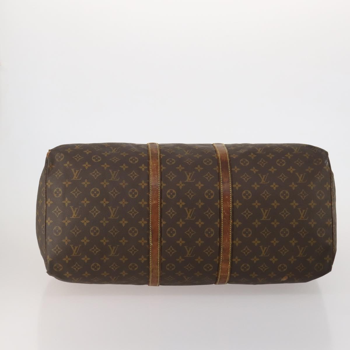 LOUIS VUITTON Monogram Keepall 60 Boston Bag M41422 LV Auth 199401