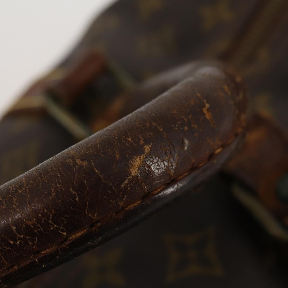 LOUIS VUITTON Monogram Keepall 60 Boston Bag M41422 LV Auth 199401